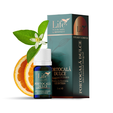 Uleiuri Esentiale - PORTOCALĂ DULCE - ulei esențial integral - 5 ml