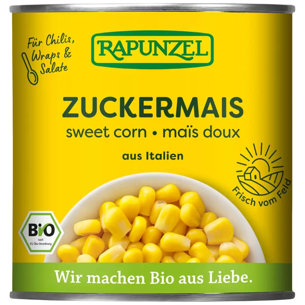 Leguminoase - Porumb dulce la conserva, eco 340g