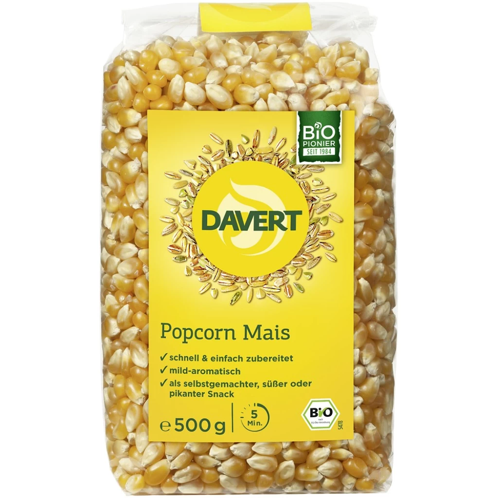 Cereale - Porumb pentru popcorn, eco 500g