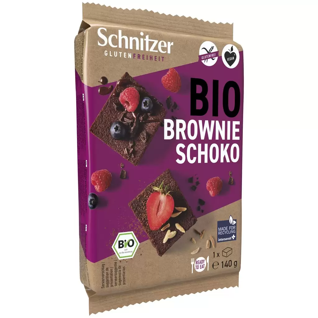 Paine - Prajitura Brownies fara gluten, eco 140g