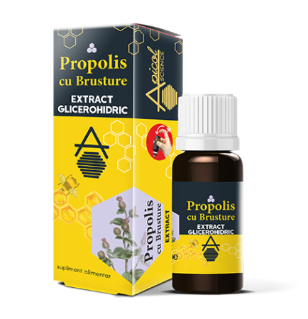 Apicole - Propolis cu Brusture extract glicerohidric 30 ml