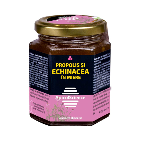 Apicole si Propolis - Propolis și Echinacea în Miere 200 ml