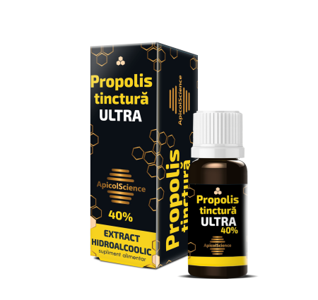 Apicole - Propolis Tinctură Ultra 40% 10 ml