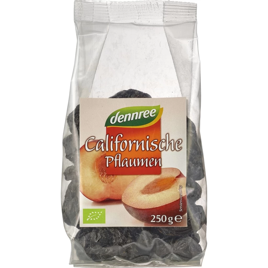 Fructe uscate - Prune California fara samburi, eco 250g