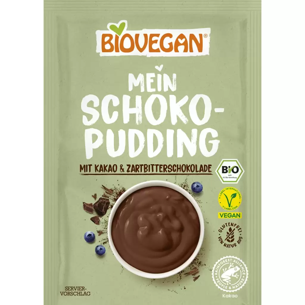 Budinca - Pudra budinca de cacao nativ fara gluten, eco 55g