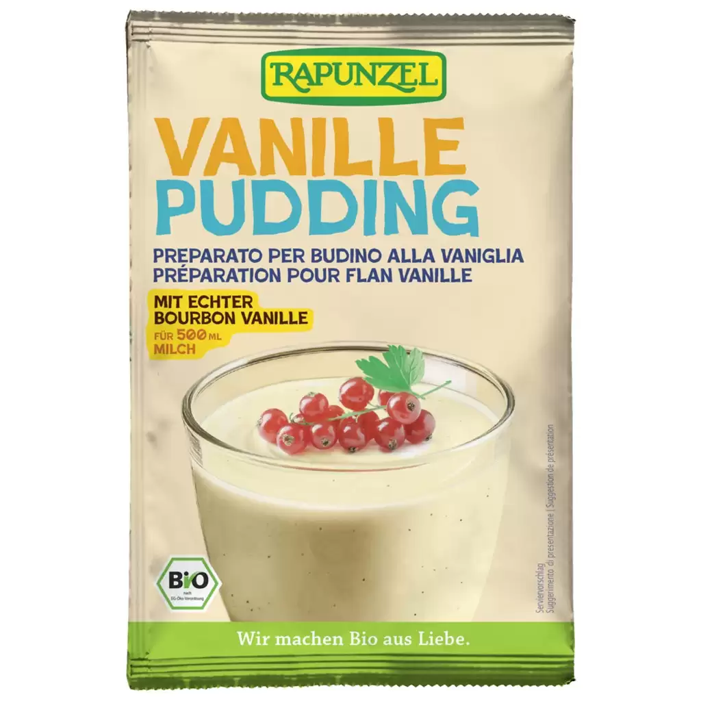 Alimente - Pudra budinca de vanilie, eco 40g