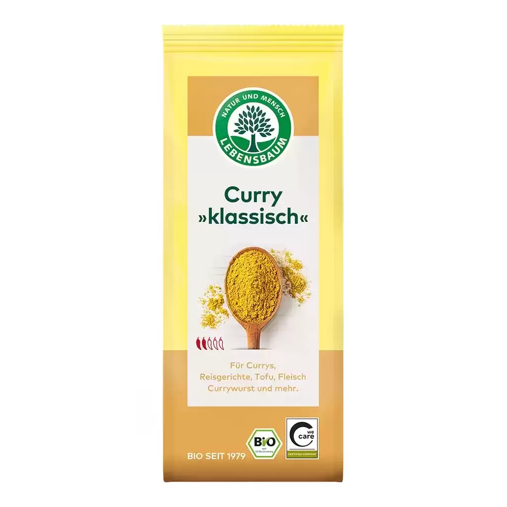 Condimente - Pudra de curry clasic, eco 50g
