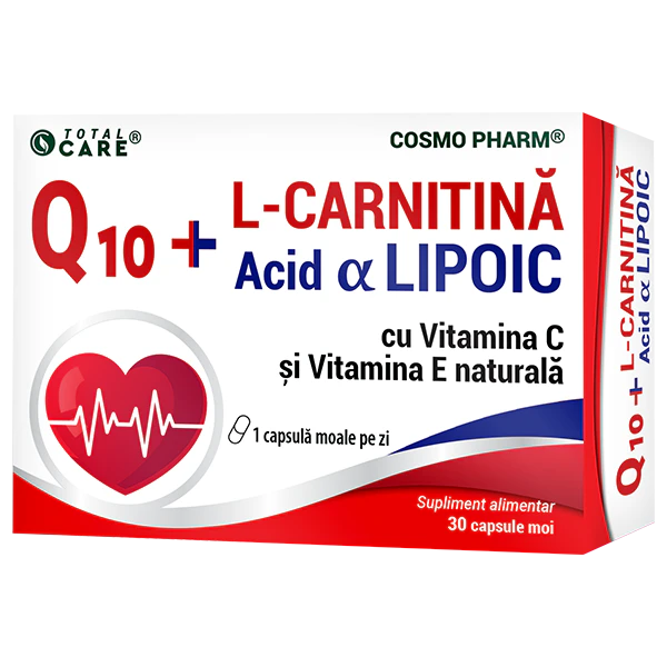 Minerale - Q10 L-Carnitina Acid Alfa Lipoic