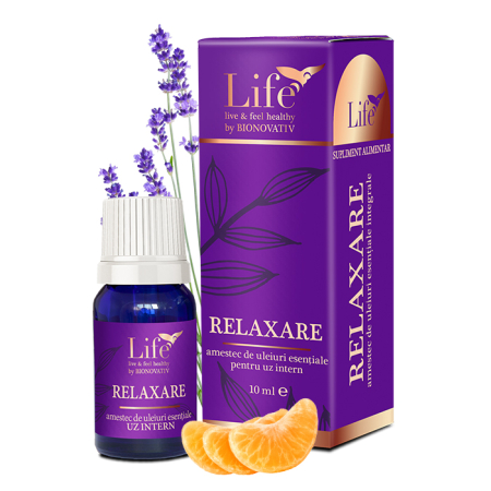 Uleiuri Esentiale - RELAXARE - combinație de uleiuri esențiale - 10 ml