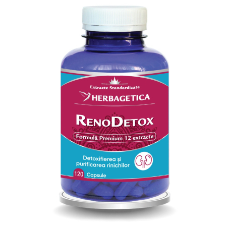 Extracte - RenoDetox 120 capsule