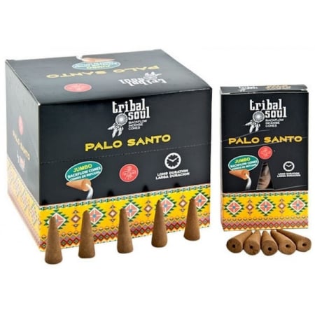 Conuri parfumate - Conuri parfumate backflow Palo Santo 10buc, Tribal Soul