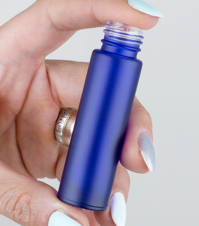 Materiale  - Roll-On 10 ml - Sticlă Albastră mată