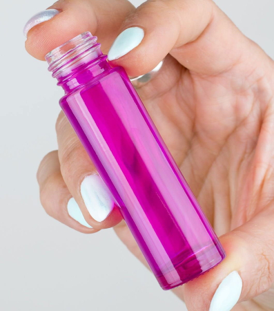 Materiale  - Roll-on 10 ml - Sticlă Roz