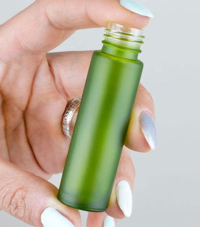 Materiale  - Roll-on 10 ml - Sticlă Verde mată