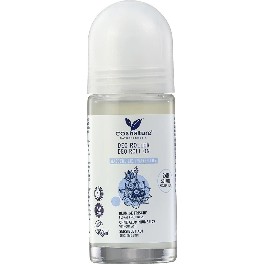 Deodorant - Roll-on cu nufar si aloe vera bio fara aluminiu 50ml