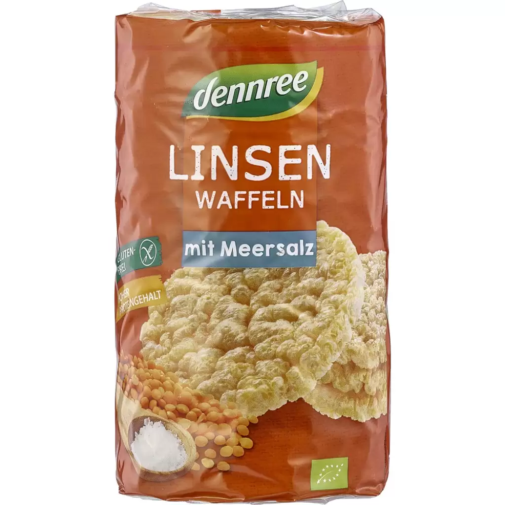 Cereale - Rondele din linte cu sare fara gluten, eco 100g