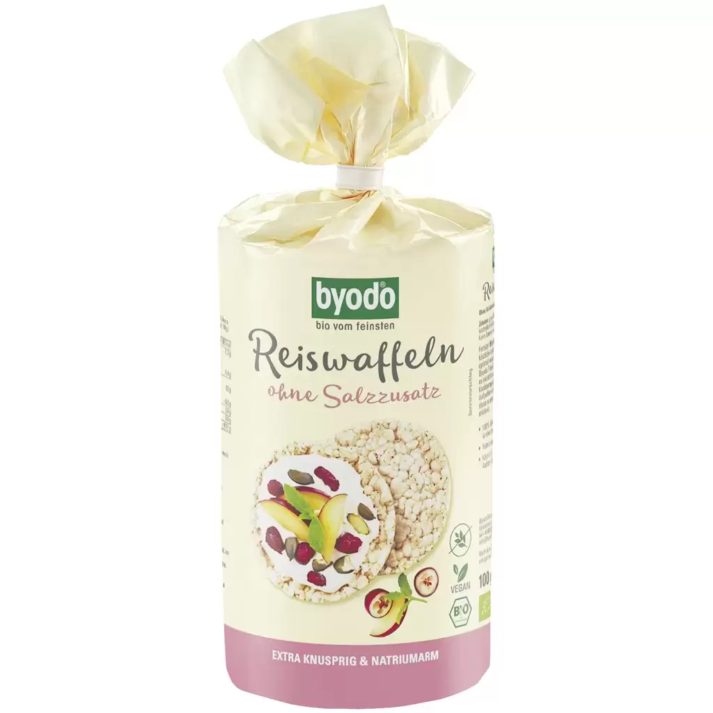 Cereale - Rondele din orez expandat fara sare fara gluten, eco 100g