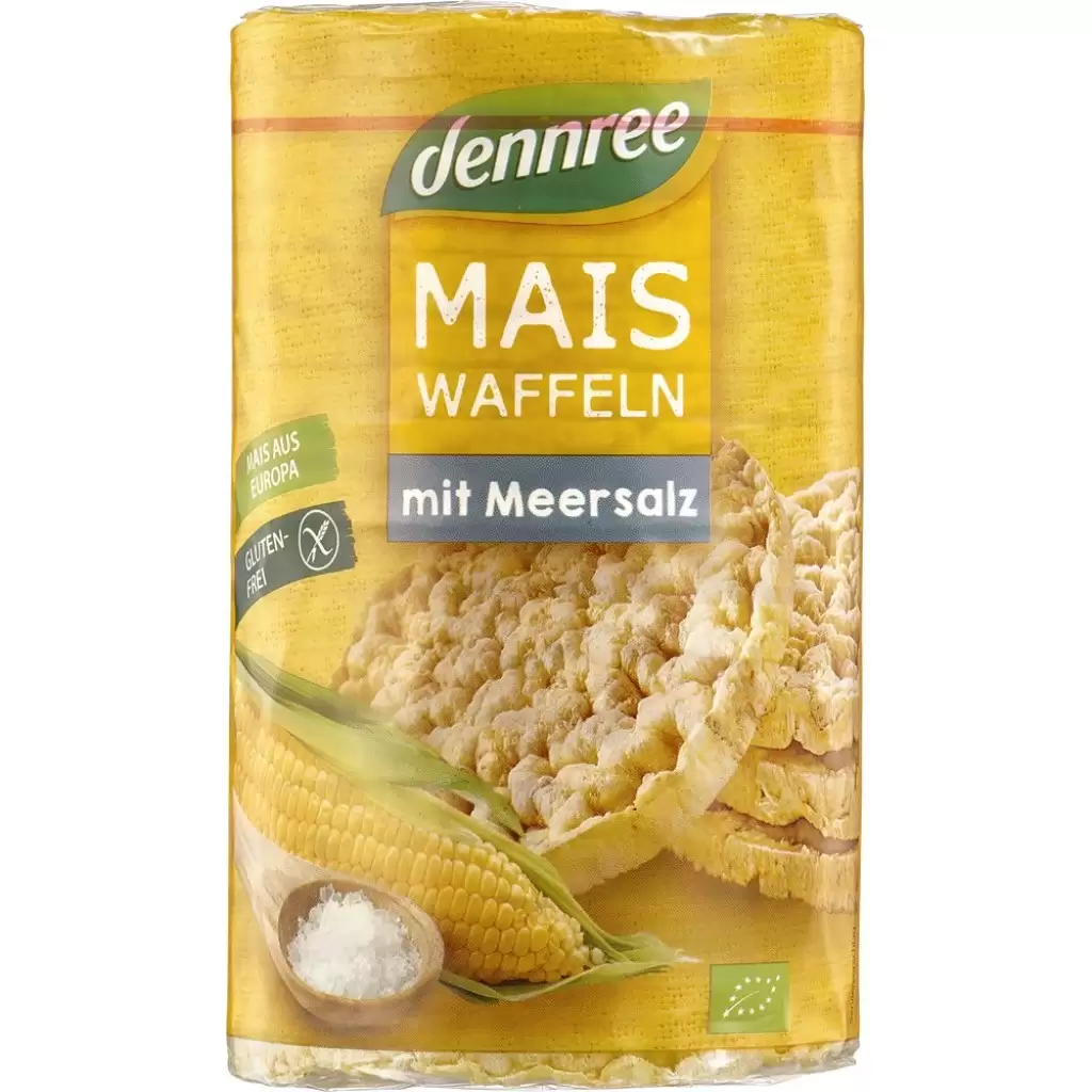 Cereale - Rondele din porumb expandat cu sare fara gluten, eco 120g