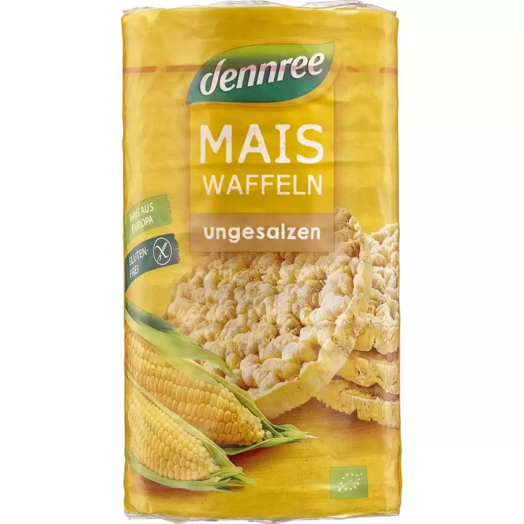 Cereale - Rondele din porumb expandat fara sare fara gluten, eco 120g