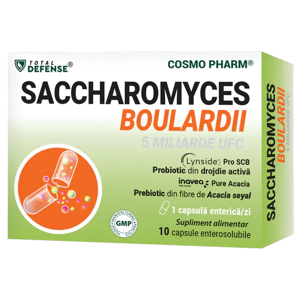 Extracte - Saccharomyces boulardii 5 miliarde UFC COSMO PHARM®