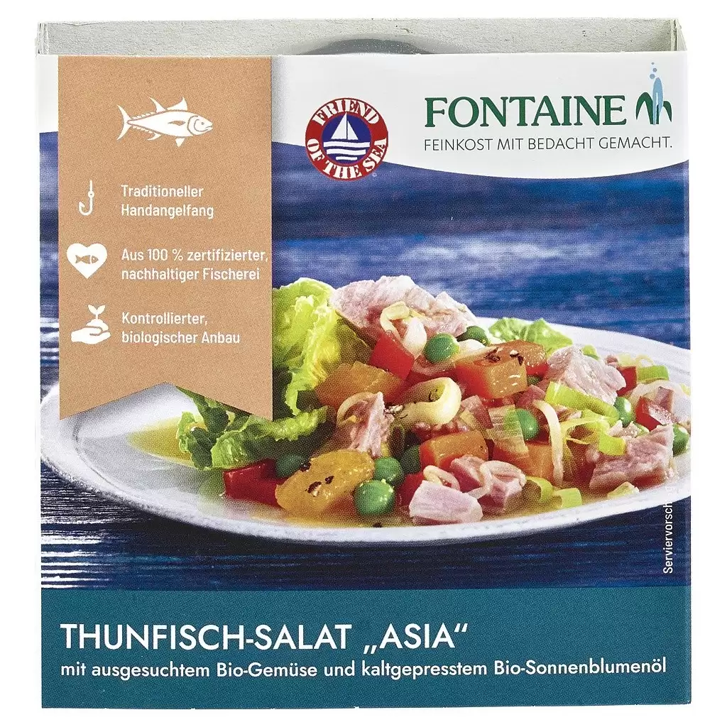 Conserve peste - Salata de ton Asia 200g