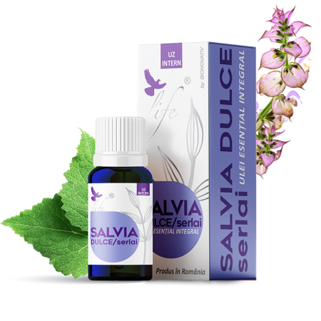 Uleiuri Esentiale - SALVIE DULCE/ȘERLAI - ulei esențial integral - 10 ml