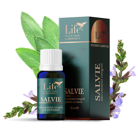 Uleiuri Esentiale - SALVIE - ulei esențial integral - 10 ml