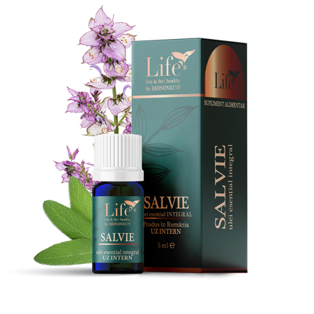 Uleiuri esentiale de uz intern - SALVIE - ulei esențial integral - 5 ml