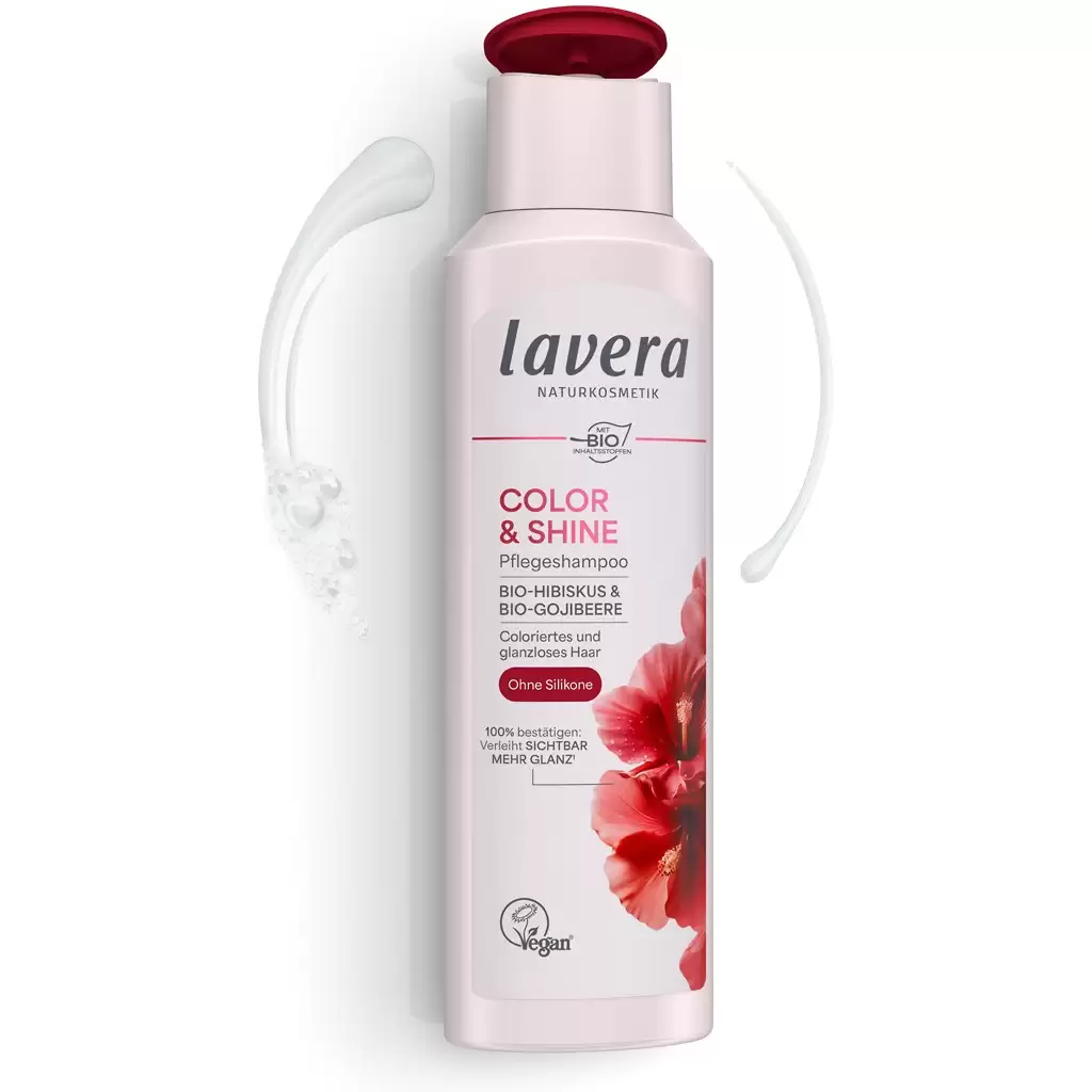 Sampon - Sampon cu hibiscus bio si goji bio pentru par vopsit si fara luciu 250ml