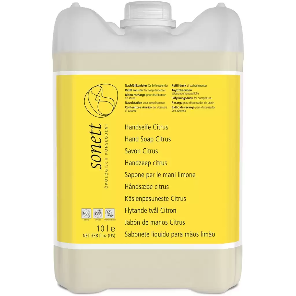Cosmetice - Sapun lichid cu lamaie bio pentru maini si corp 10L