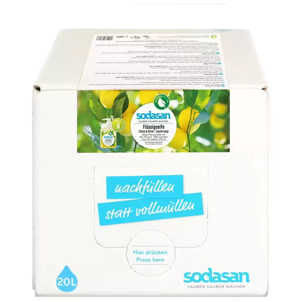 Cosmetice - Sapun lichid cu lamaie si masline bag-in-box 20L
