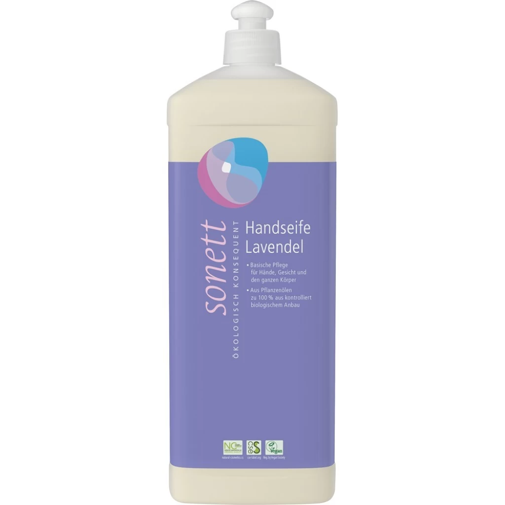 Sapun - Sapun lichid cu lavanda bio pentru maini si corp 1L