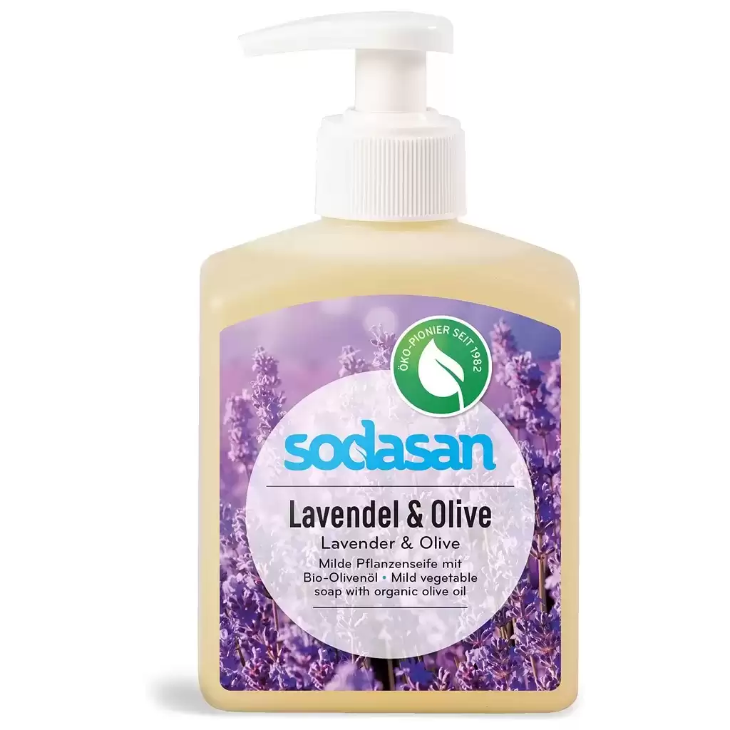 Sapun - Sapun lichid cu lavanda si masline bio 300ml