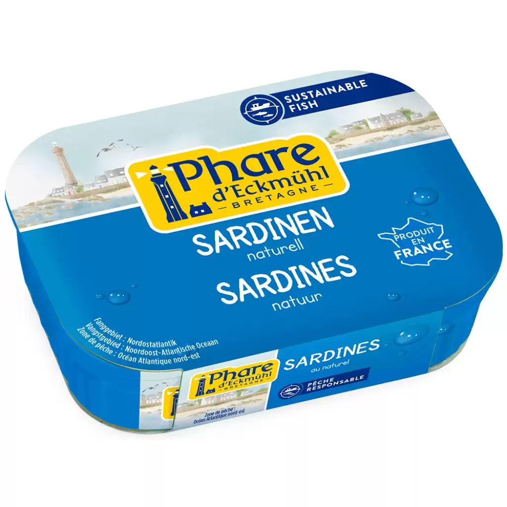 Conserve peste - Sardine in suc propriu 135g