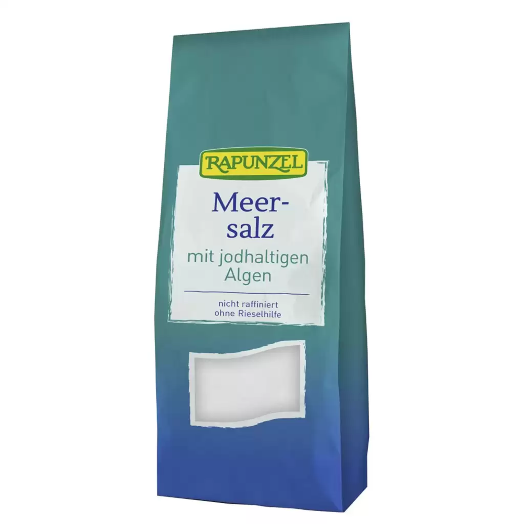Sare - Sare de mare iodata cu alge, eco 500g