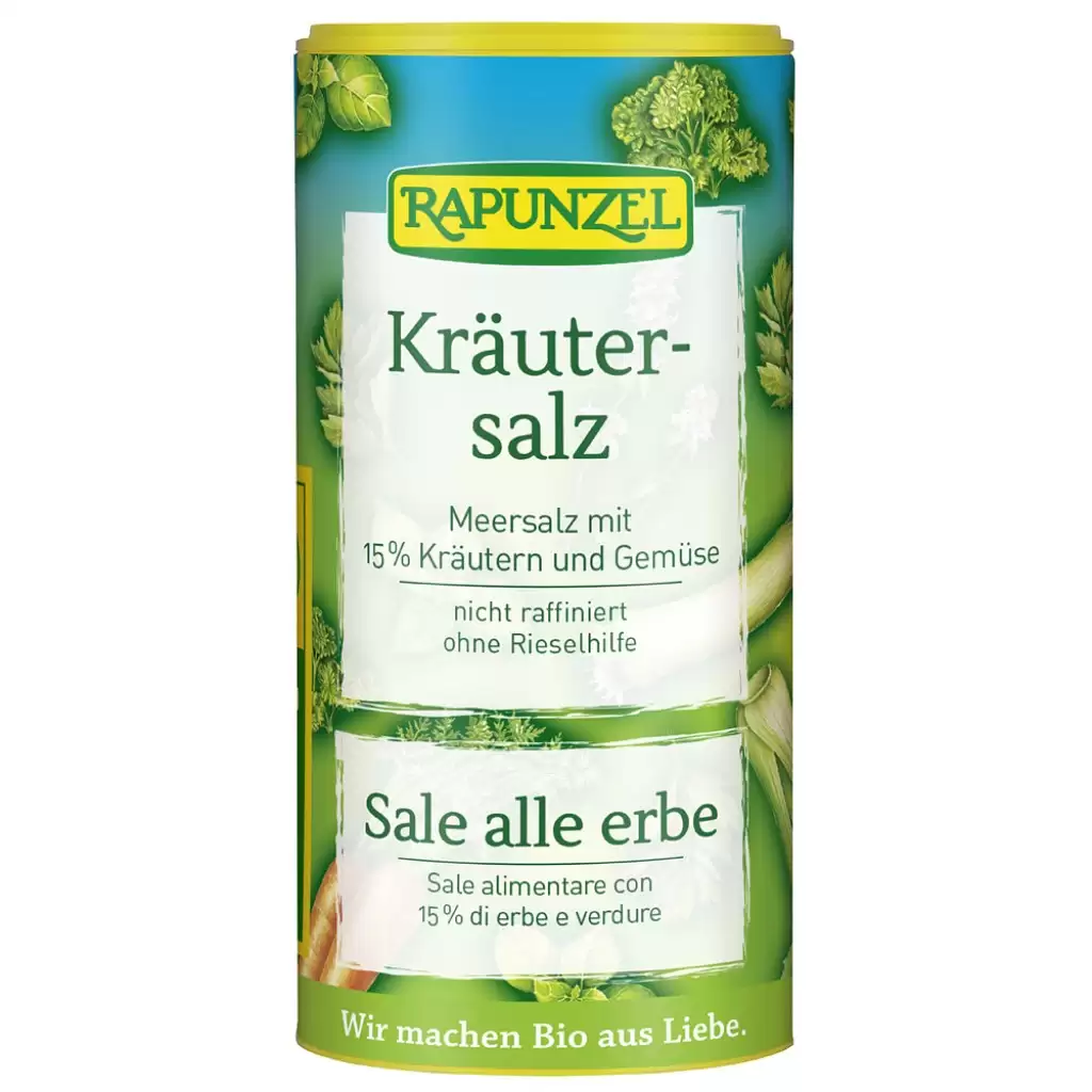 Sare - Sare neiodata cu 15% ierburi si legume, eco 125g