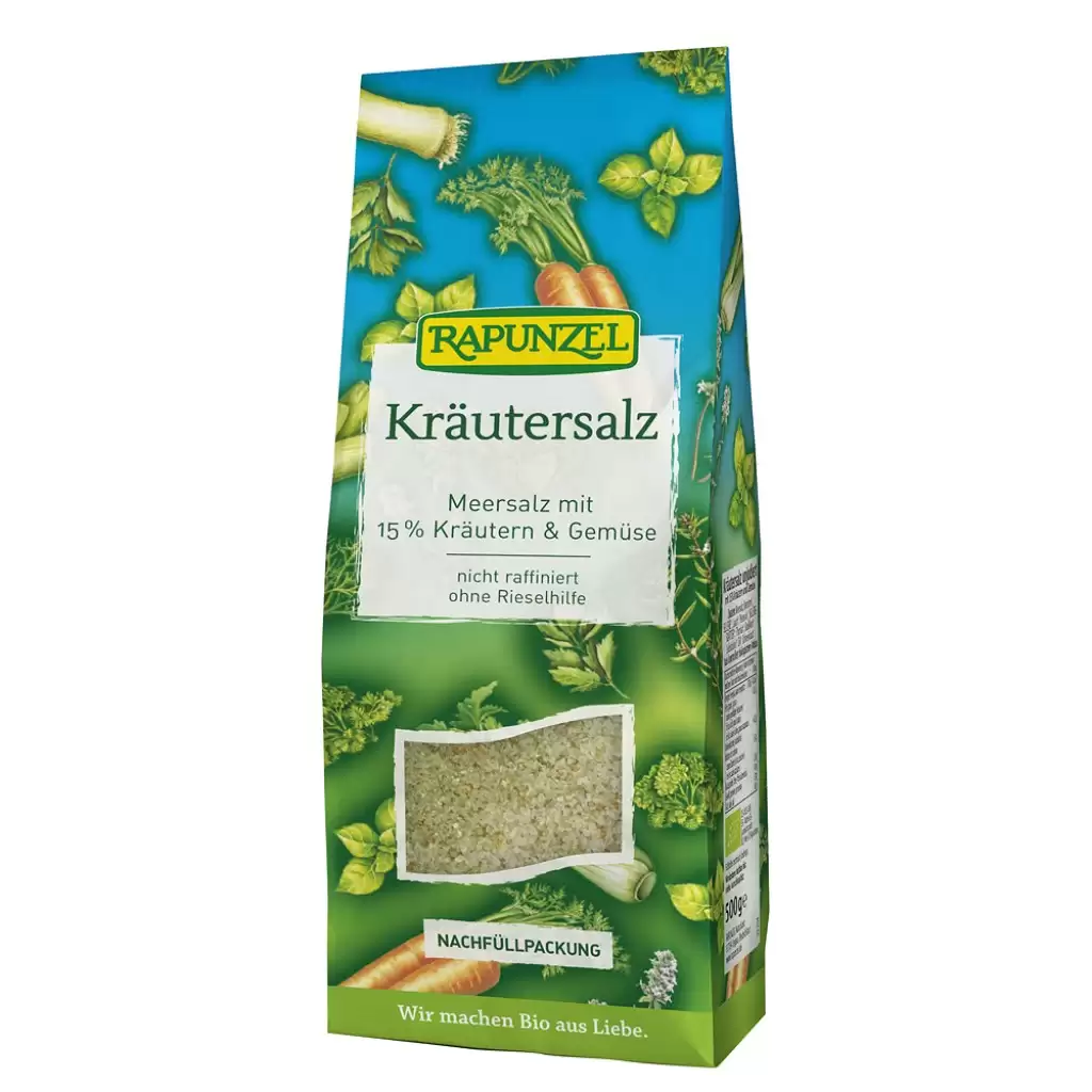 Sare - Sare neiodata cu 15% ierburi si legume, eco 500g