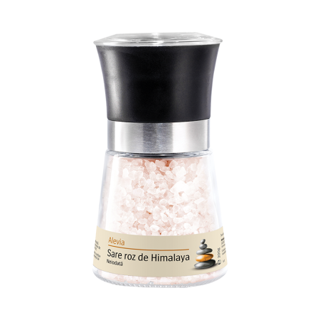 Suplimente - Sare roz de Himalaya Neiodată Râșniță 200g