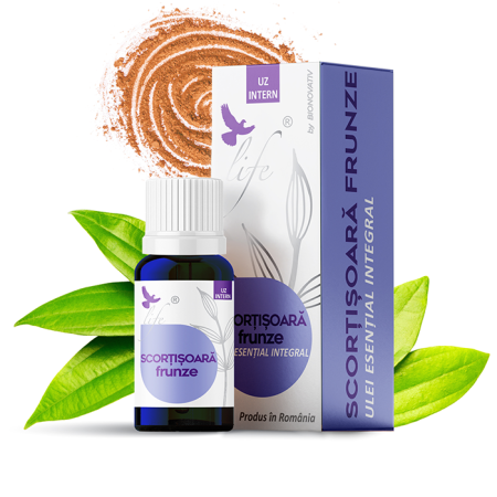 Uleiuri Esentiale - SCORȚIȘOARĂ FRUNZE - ULEI ESENȚIAL INTEGRAL - 10 ml