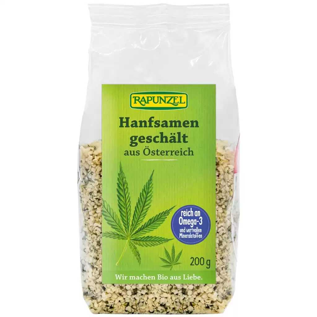Alimente - Seminte de canepa decojite, eco 200g