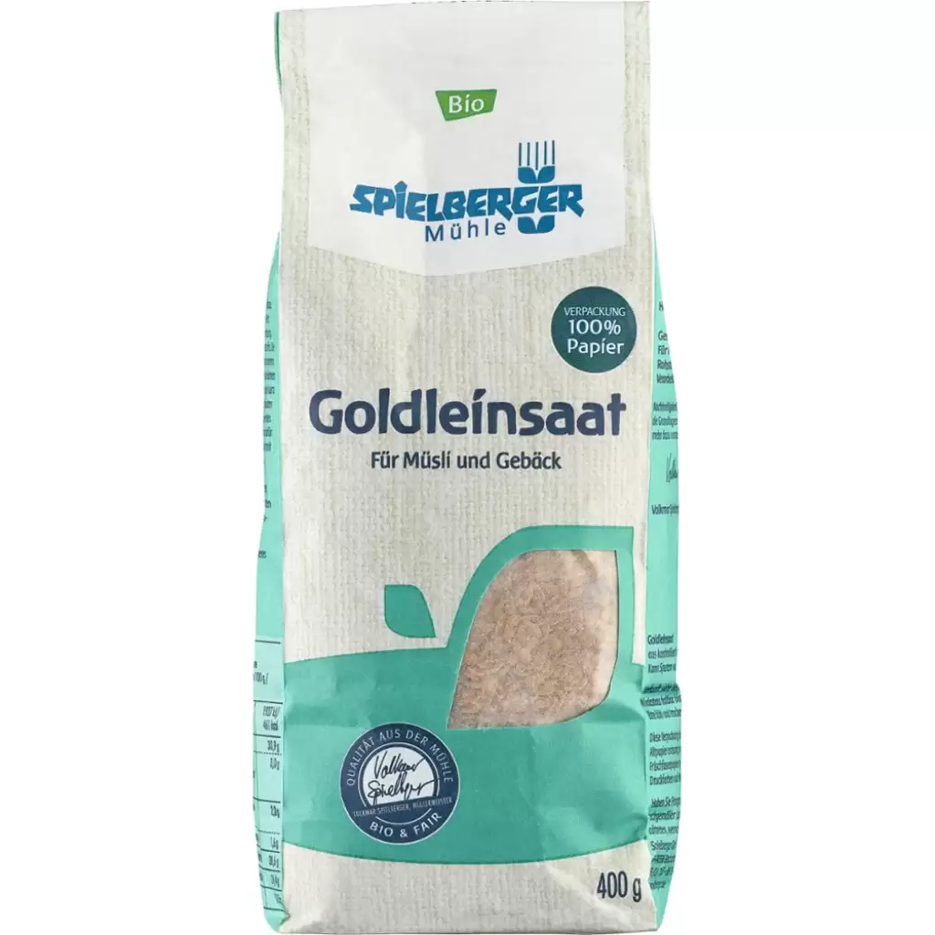 Alimente - Seminte de in auriu, eco 400g