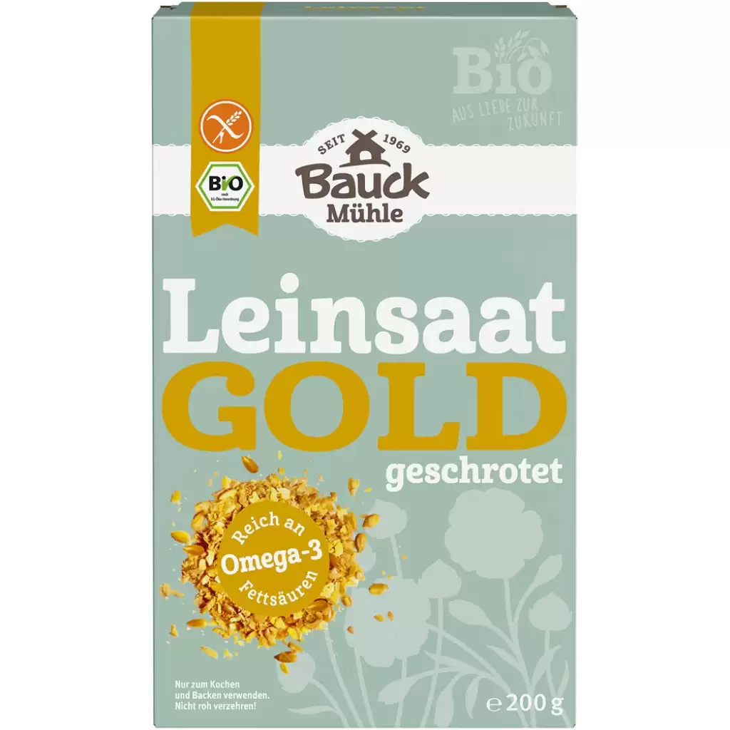 Seminte, Nuci - Seminte de in auriu fara gluten, eco 200g