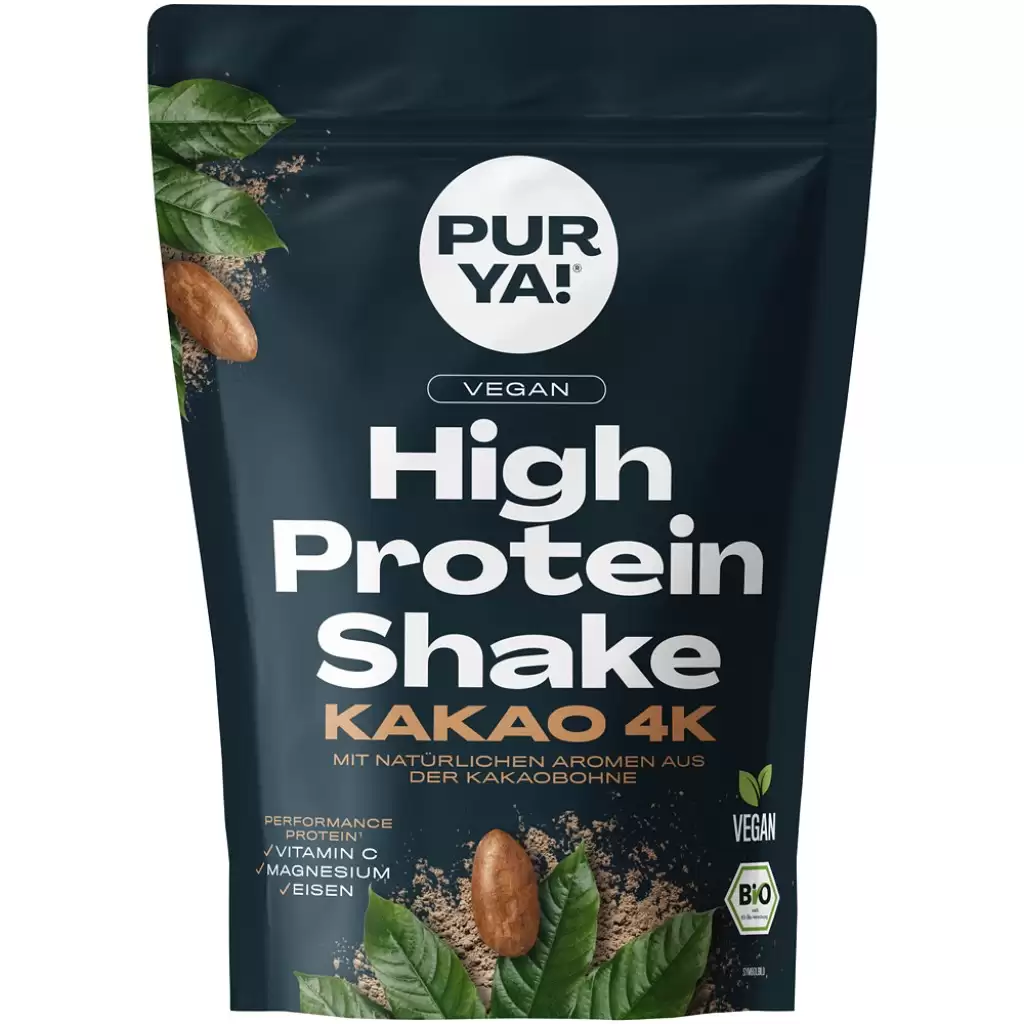 Pudre - Shake proteic cu cacao vegan, eco 300g