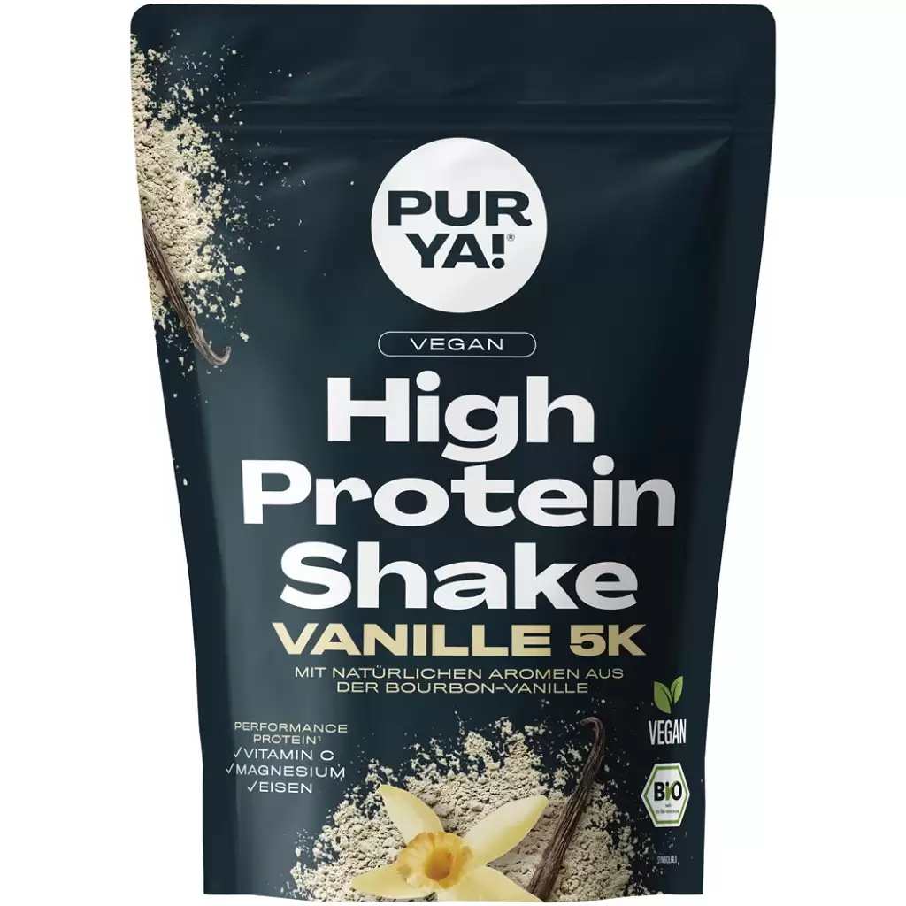Pudre - Shake proteic cu vanilie vegan, eco 300g