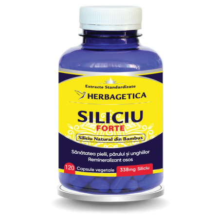 Minerale - Siliciu Forte 120 capsule
