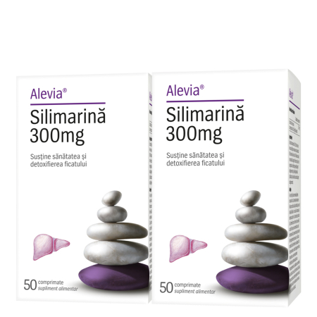 Extracte - Silimarină 300mg Pachet 50+50 comprimate