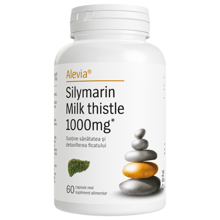 Suplimente - Silymarin Milk thistle 1000mg 60 capsule moi