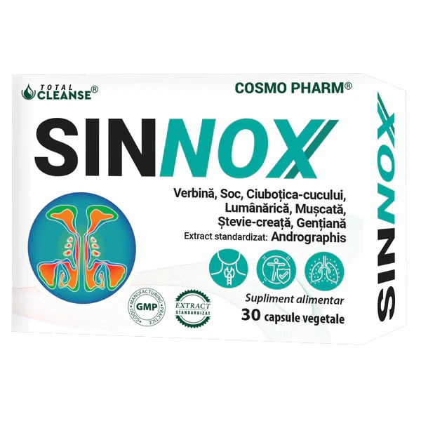 Extracte - SINNOX® - suport natural pentru confort respirator și inflamația sinusurilor