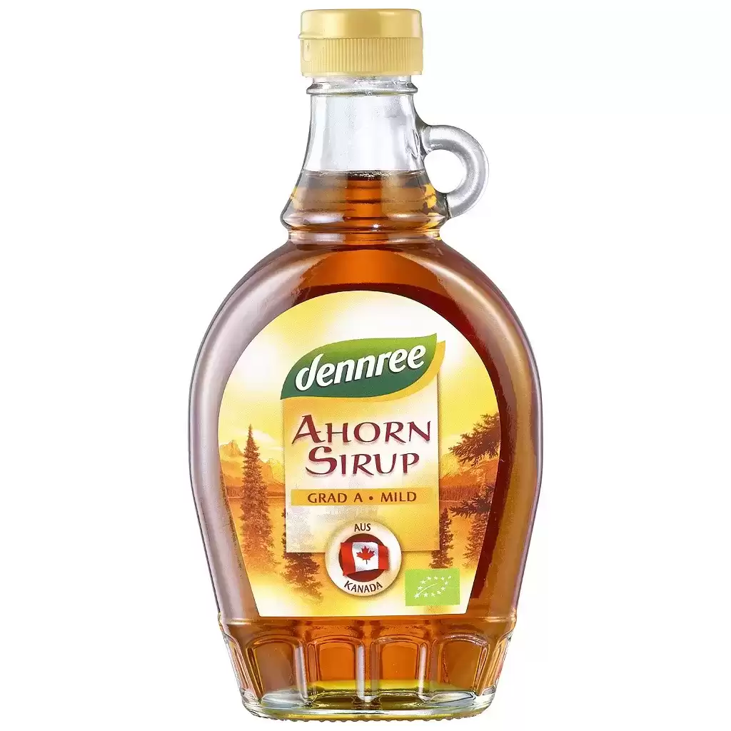 Zahar si Indulcitori - Sirop de artar grad A cu gust fin, eco 250ml