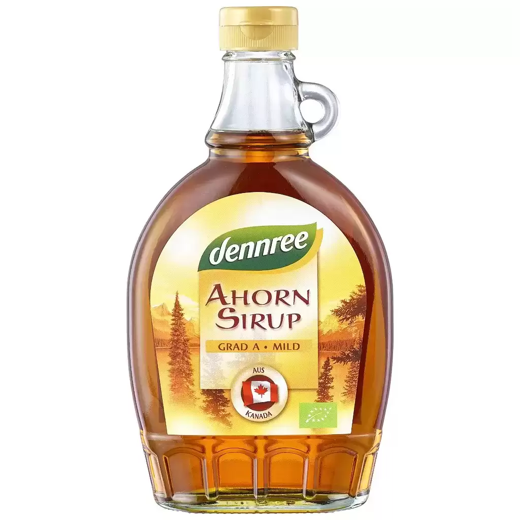 Zahar si Indulcitori - Sirop de artar grad A cu gust fin, eco 375ml